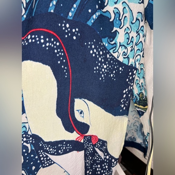 Haori with an ukiyo-e painting Redesign Wear it stylishly Hokusai Katushika - Picture 3 of 7